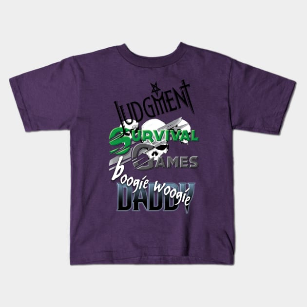 RWO SURVIVAL GAMES PPV MERCH Kids T-Shirt by BIG DAWG APPAREL